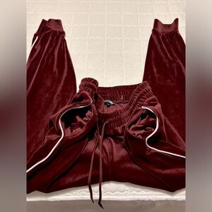 Fashion Nova BurgundyJoggers